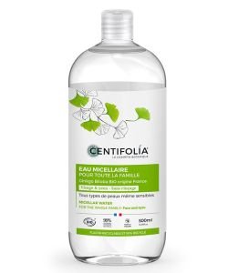 Eau micellaire pour toute la famille BIO, 500 ml